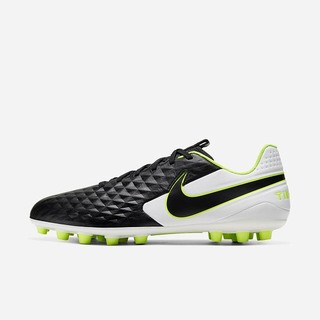 Ghete Fotbal Nike Tiempo Legend 8 Academy AG Artificial-Grass Dama Negrii Albi Negrii | BFLE-65289